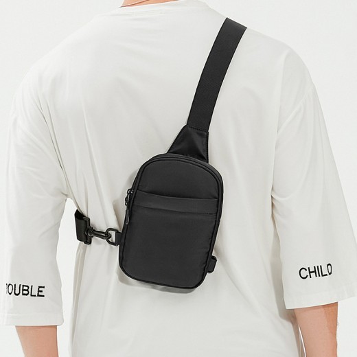 Bolso de hombro deportivo informal de verano para hombre, moderno y a la moda.