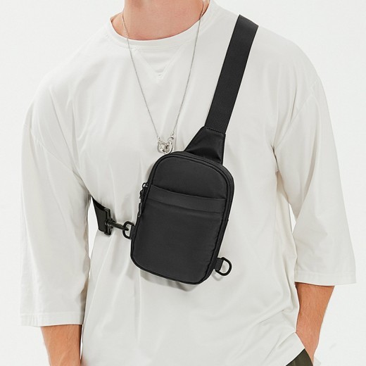 Bolso de hombro deportivo informal de verano para hombre, moderno y a la moda.
