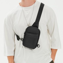 Bolso de hombro deportivo informal de verano para hombre, moderno y a la moda.