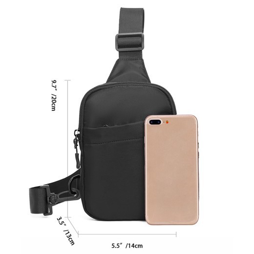 Bolso de hombro deportivo informal de verano para hombre, moderno y a la moda.