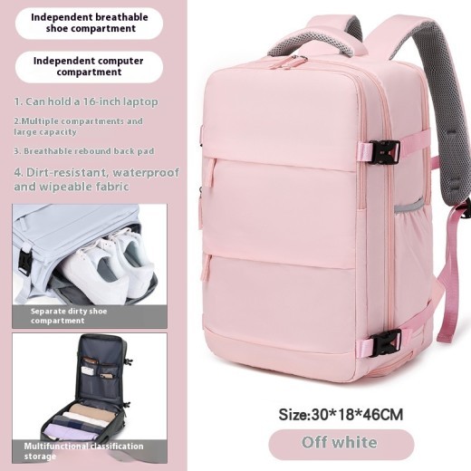 Mochila ligera de gran capacidad para hombre para viajes cortos