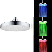 Cabezal de ducha luminoso que cambia de color