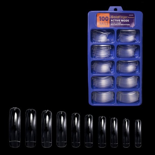 Parches para uñas y parches para uñas con caja larga