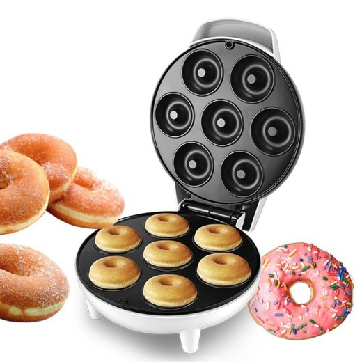 Máquina para hacer donas casera Máquina para hacer desayuno Máquina para hacer pasteles Máquina para hacer pasteles redondos