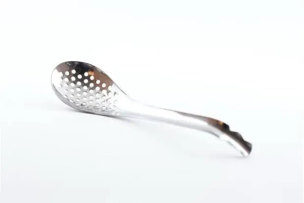 Herramienta de comida molecular Cápsula Caviar Concepción artística Placa Herramienta Caviar Cuchara