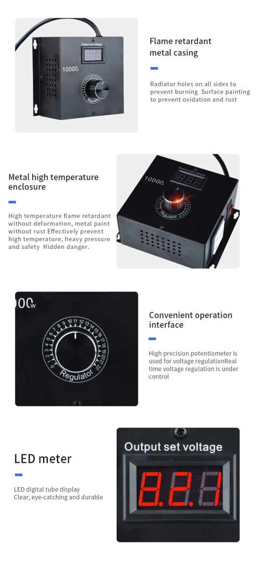 Controlador de velocidad de taladro eléctrico con motor electrónico y termostato para horno eléctrico.