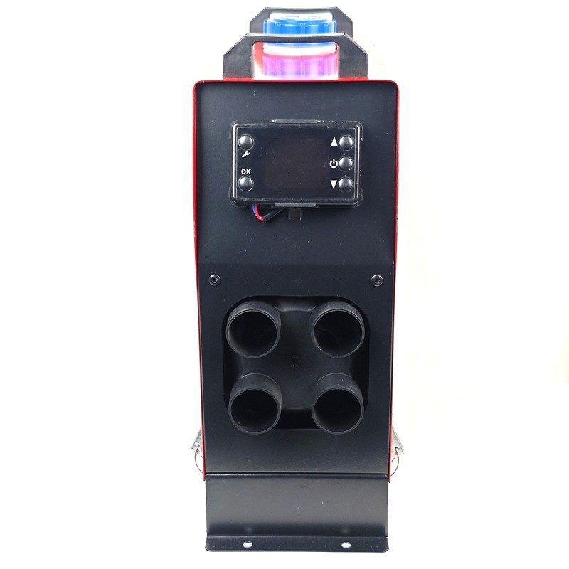 Calentador de estacionamiento vertical integrado para máquina sopladora de aire caliente para automóvil