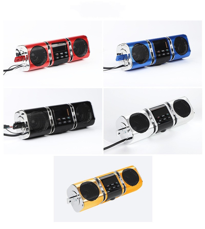 Audio de grifo para motocicleta con Bluetooth