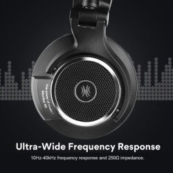 Mezclador de monitor profesional con cable para estudio DJ, auriculares para teléfono móvil