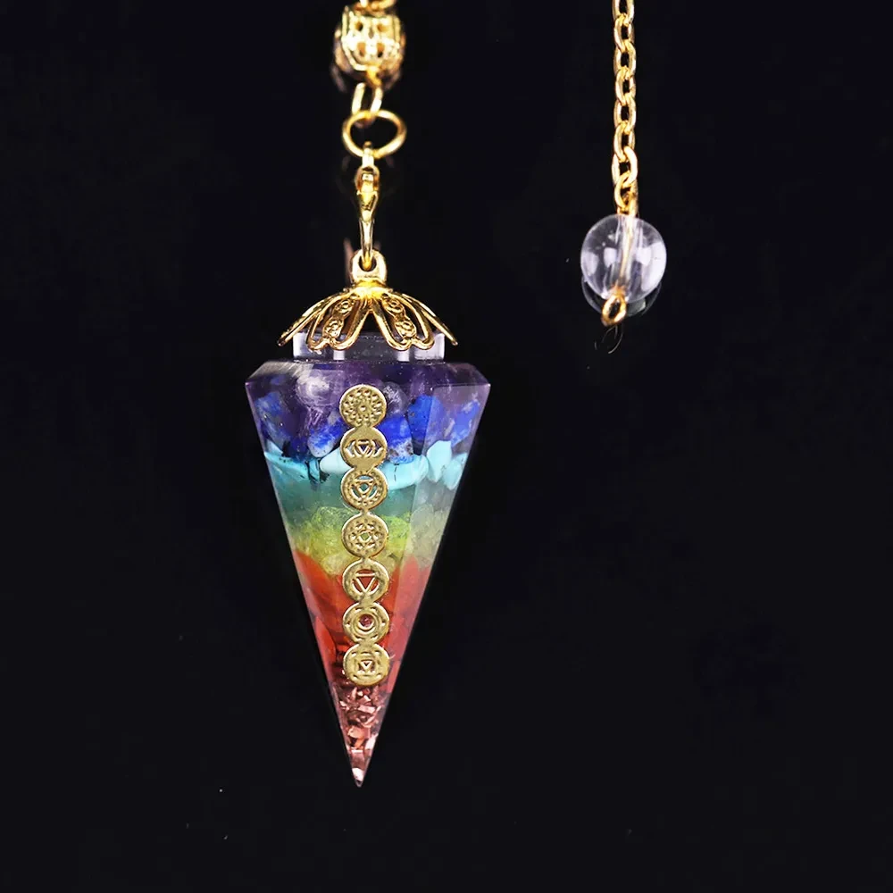 Collar de cristal colgante natural colgante