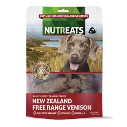 Freeze-dried New Zealand Free Range Venison dog treats