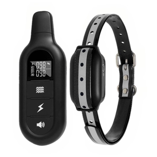 Entrenador de perros con vibración y choque a control remoto para entrenamiento de mascotas