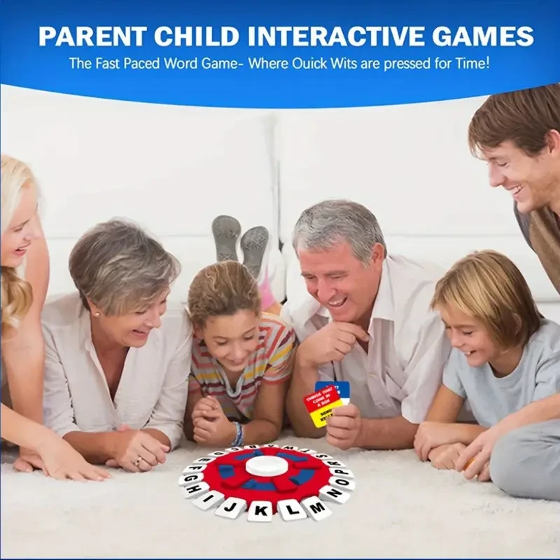 Juego de palabras del alfabeto Quick Thinking, edición estándar, 1 pieza