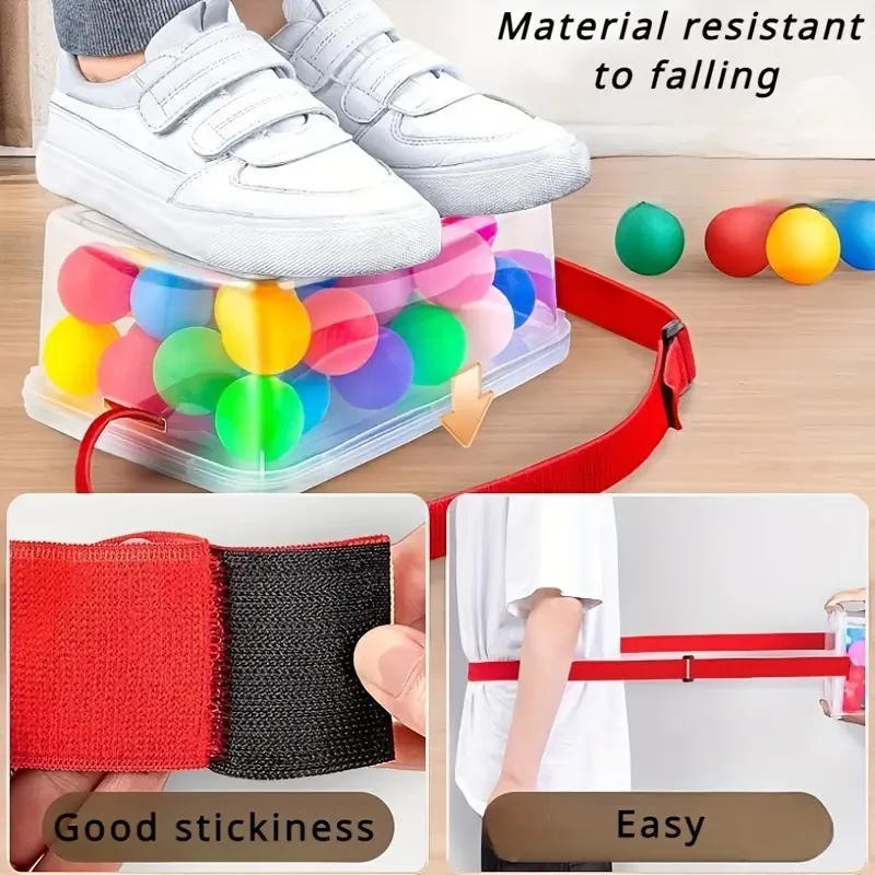 Juego de agitar bolas de colores para fiestas