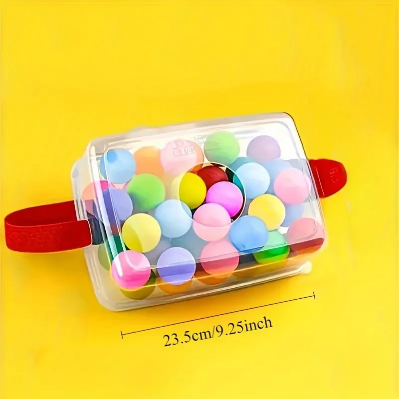 Juego de agitar bolas de colores para fiestas