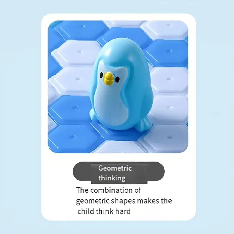 Juego de mesa interactivo para romper el hielo con pingüinos