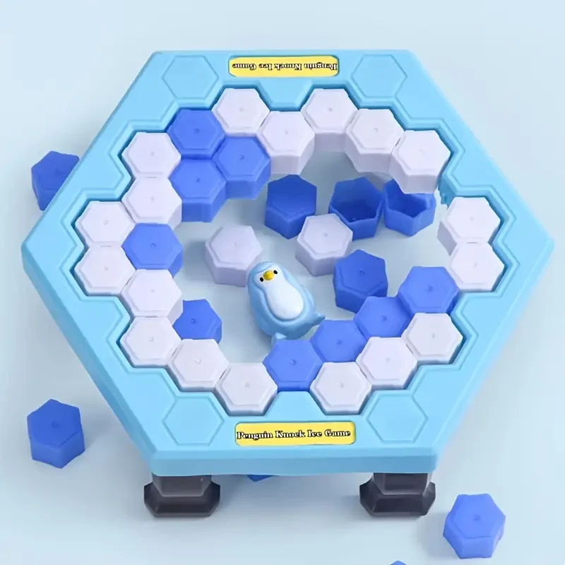 Juego de mesa interactivo para romper el hielo con pingüinos