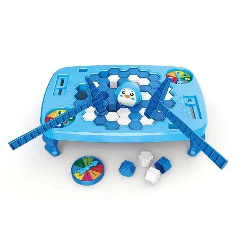 Juego de mesa interactivo para romper el hielo con pingüinos