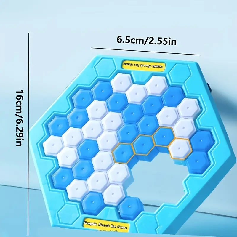 Juego de mesa interactivo para romper el hielo con pingüinos