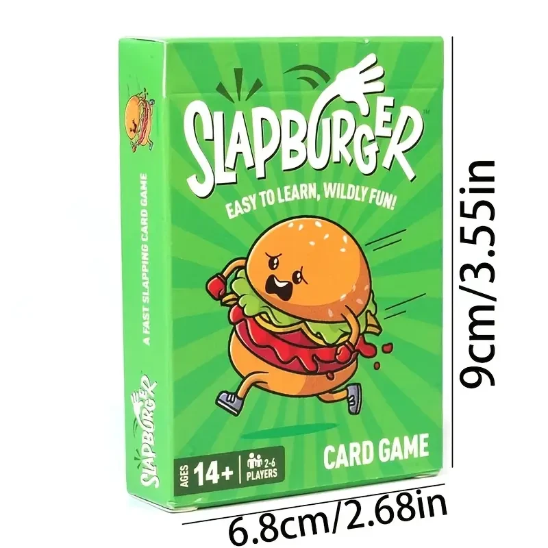 Juego de cartas Slapburger