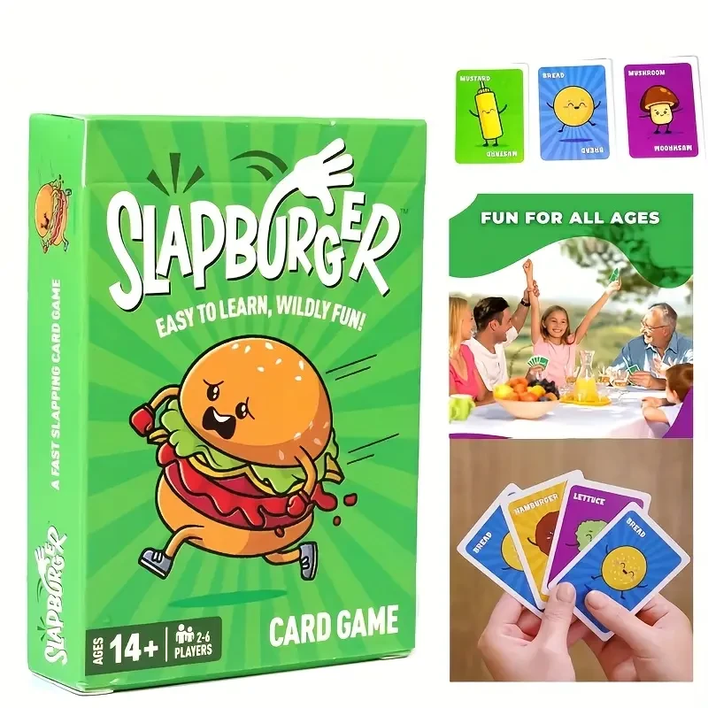 Juego de cartas Slapburger