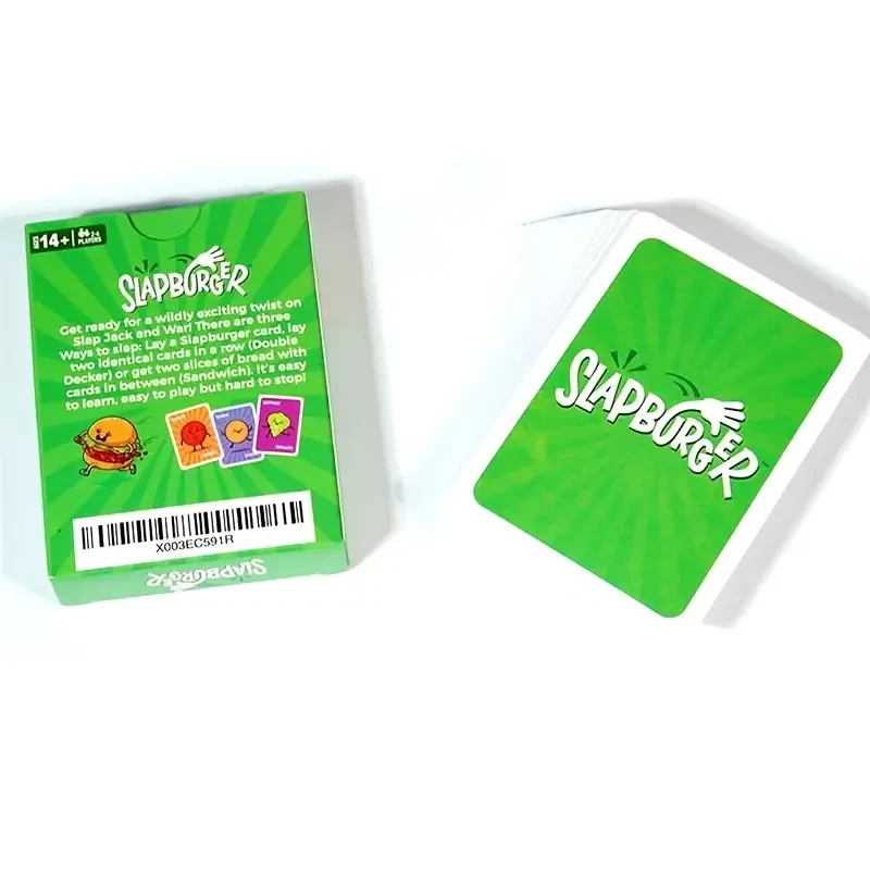 Juego de cartas Slapburger