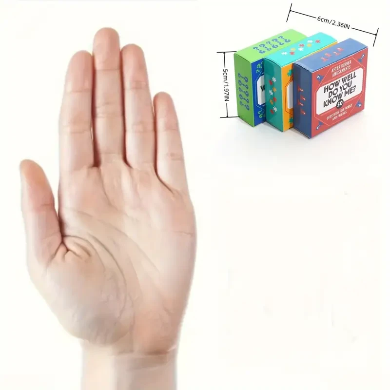 Juego completo de 3 piezas de juego de bebida interactivo para después de la cena