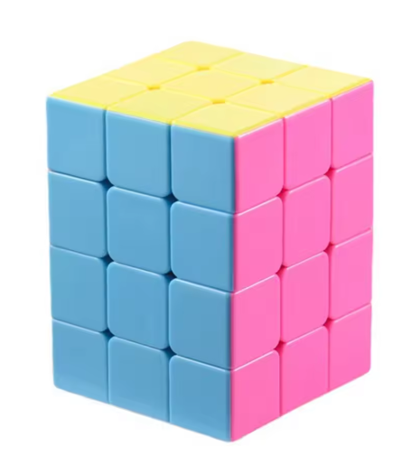 Cubo mágico Yisheng 334 de velocidad, profesional, educativo, para niños, rompecabezas 3x3x4, cubo mágico, juguetes para niños, regalo