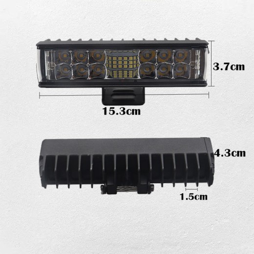 Luz de trabajo de tira LED en forma de línea recta