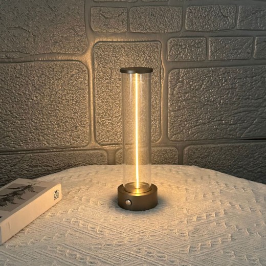 Tira de luz LED de succión magnética de vidrio