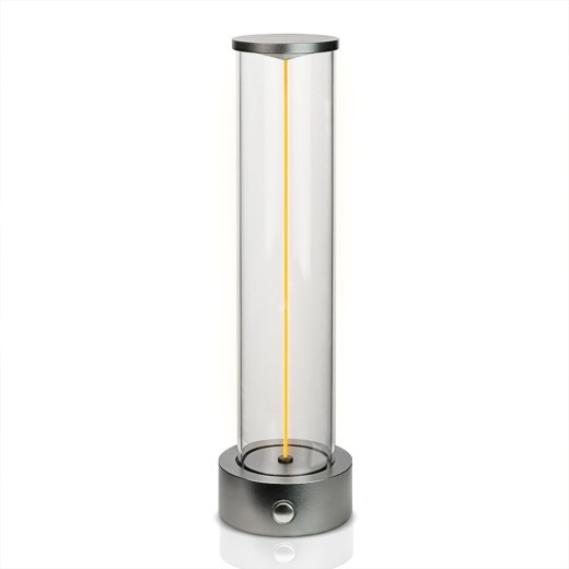Tira de luz LED de succión magnética de vidrio