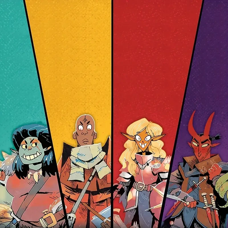 Dungeon Mayhem: Juego de cartas de Dungeons Dragons para 2-4 jugadores