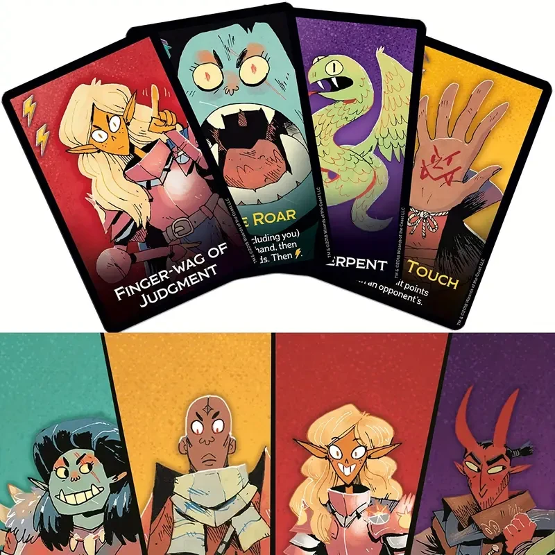 Dungeon Mayhem: Juego de cartas de Dungeons Dragons para 2-4 jugadores