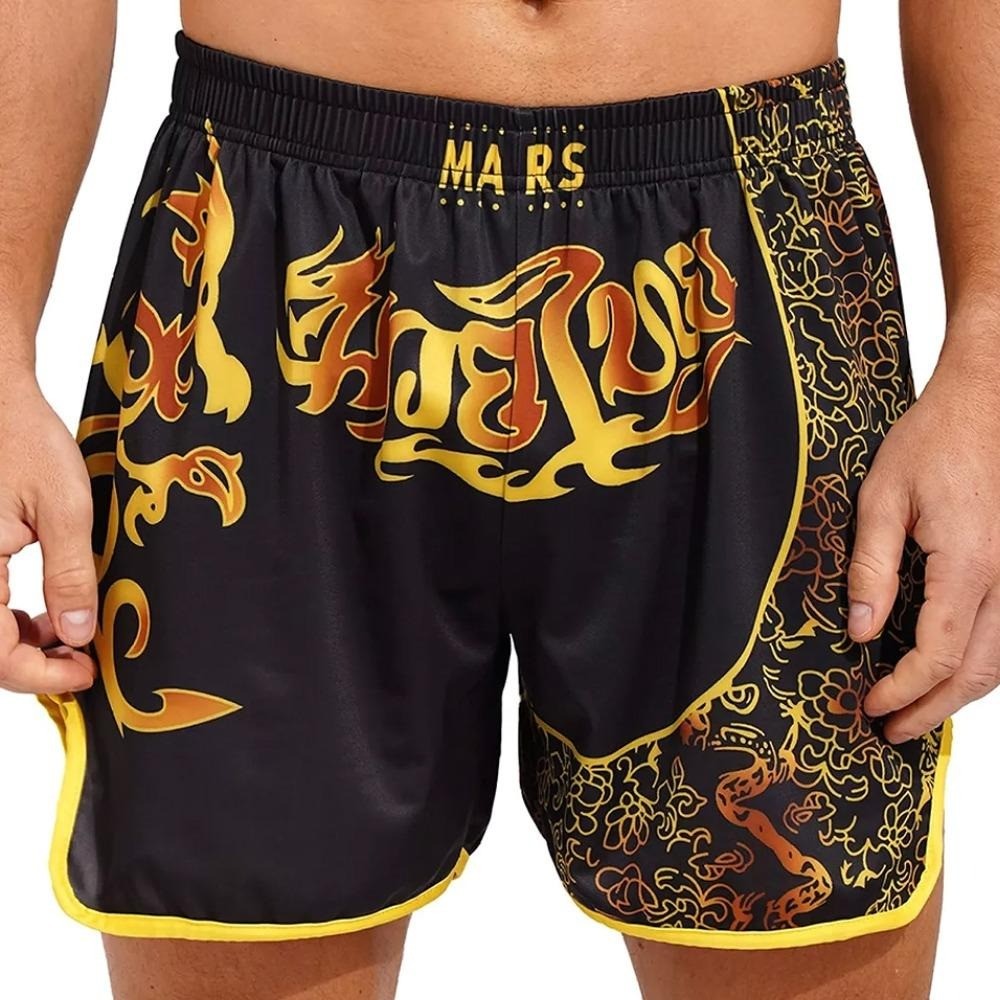 Pantalones cortos de entrenamiento de Muay Thai para hombre