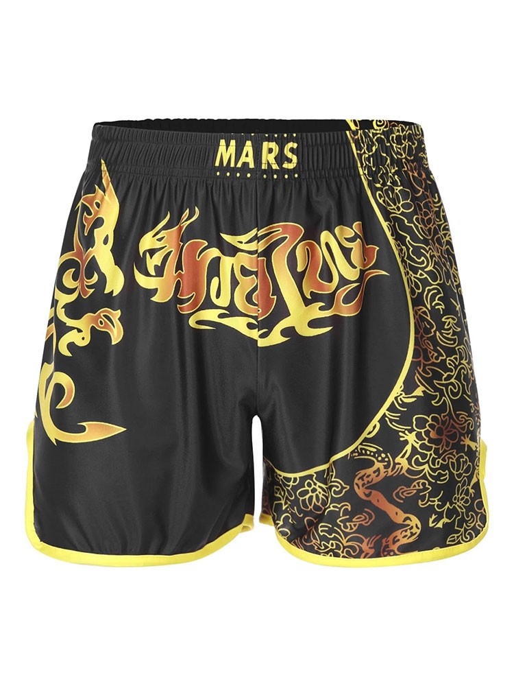 Pantalones cortos de entrenamiento de Muay Thai para hombre