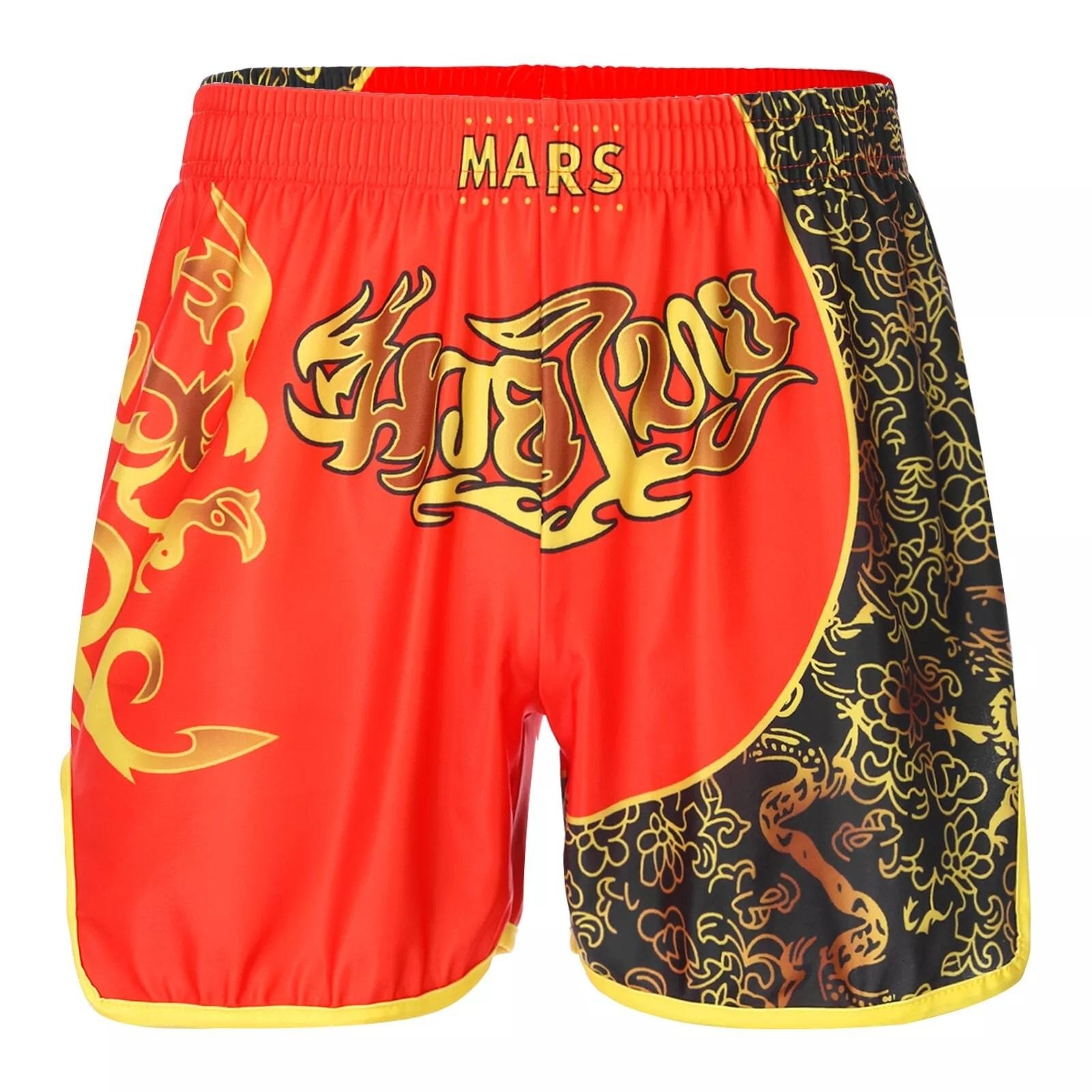 Pantalones cortos de entrenamiento de Muay Thai para hombre