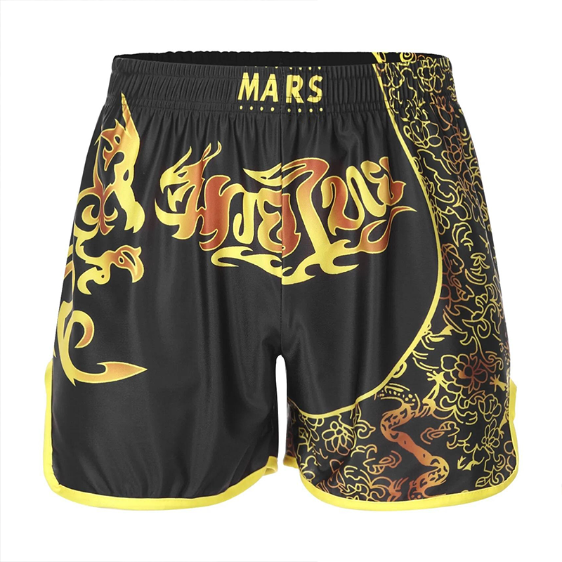 Pantalones cortos de entrenamiento de Muay Thai para hombre