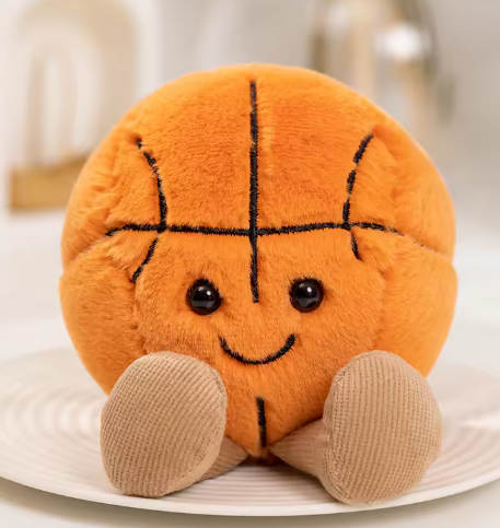 Muñeca con pies, muñeco de peluche, juguetes de peluche suaves, pelota de béisbol, baloncesto, fútbol, ​​deportes, juego de tenis, fútbol, ​​divertido adorno de peluche para el hogar