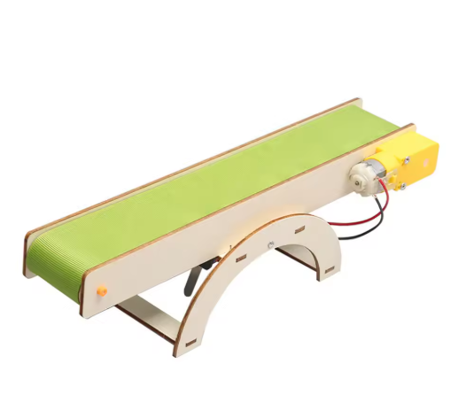 Cinta transportadora, accesorios de bricolaje, kits de construcción, manualidades creativas, pasatiempos, juguetes educativos, juguetes de madera, juguetes científicos para niños, escuela