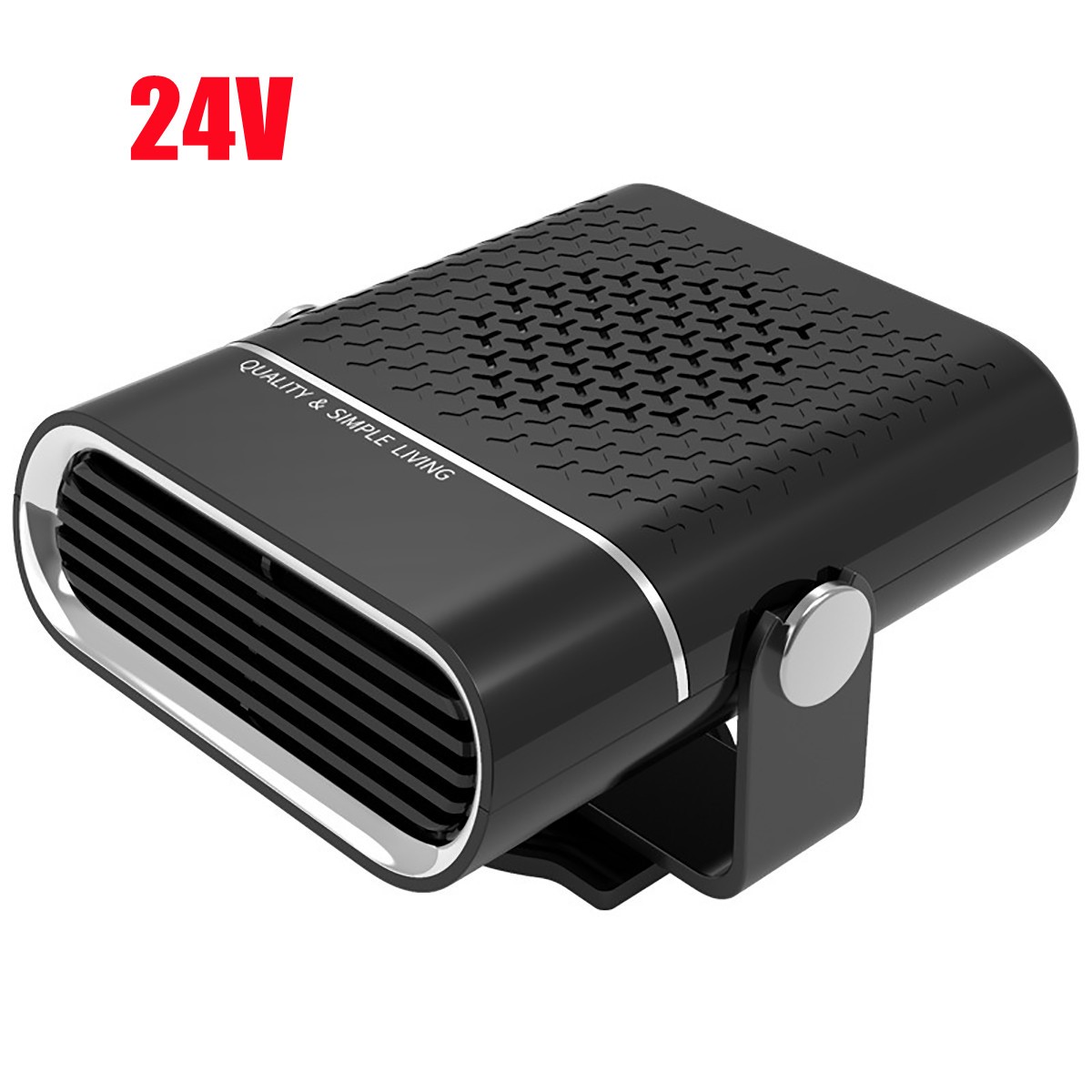 Desempañador de calefacción para coche 3 en 1, enchufable, para encendedor de cigarrillos, minidesempañador de calefacción para coche, ABS, ventilador de calefacción, antivaho.