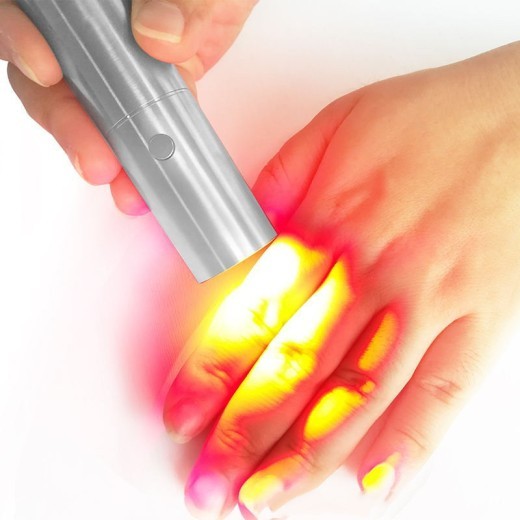 Bolígrafo portátil con luz infrarroja y luz roja LED
