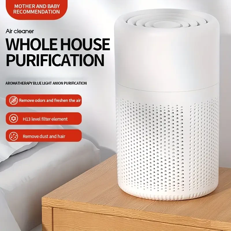 Purificador de aire HEPA USB con aromaterapia