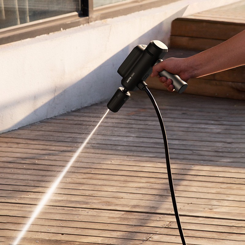 Lavadora de coches eléctrica plegable doméstica con pistola de agua de alta presión de litio inalámbrica