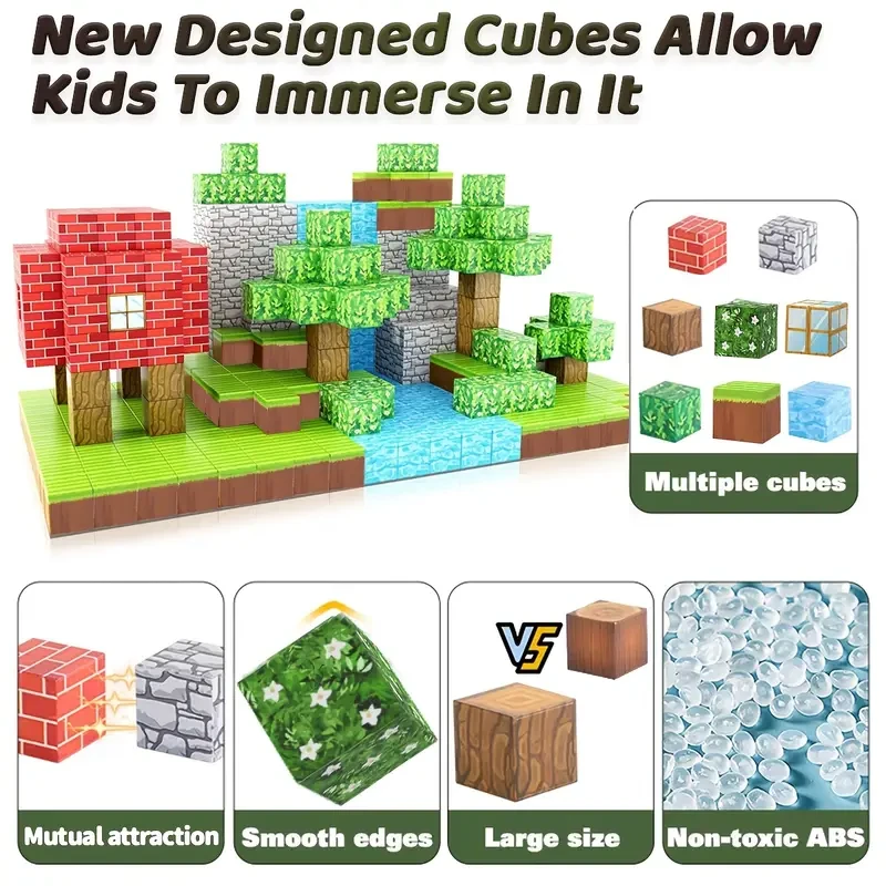 Bloques de construcción magnéticos