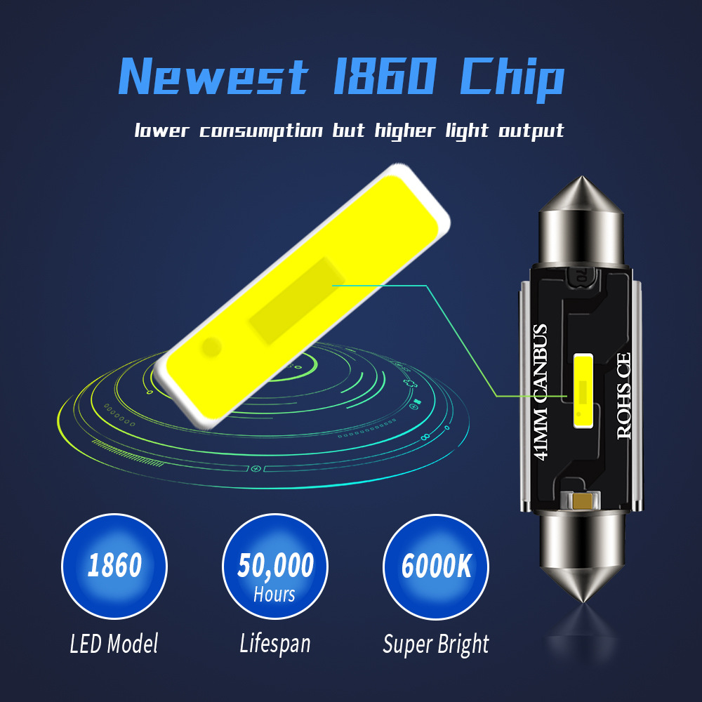 Luz de lectura LED para coche