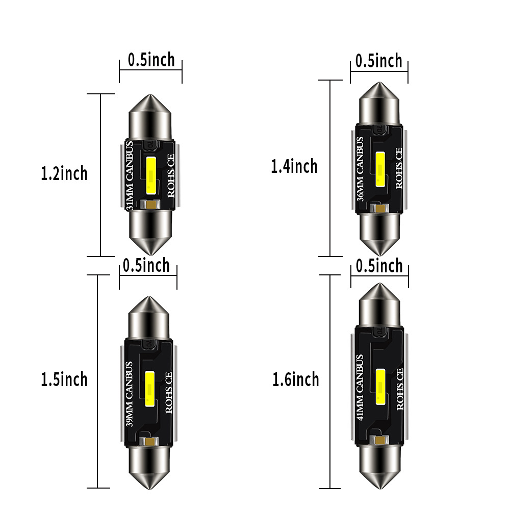 Luz de lectura LED para coche