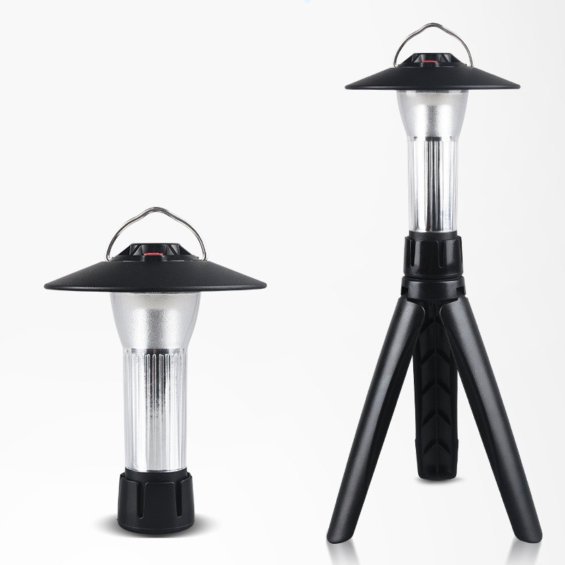 Luz LED para acampar al aire libre con faro