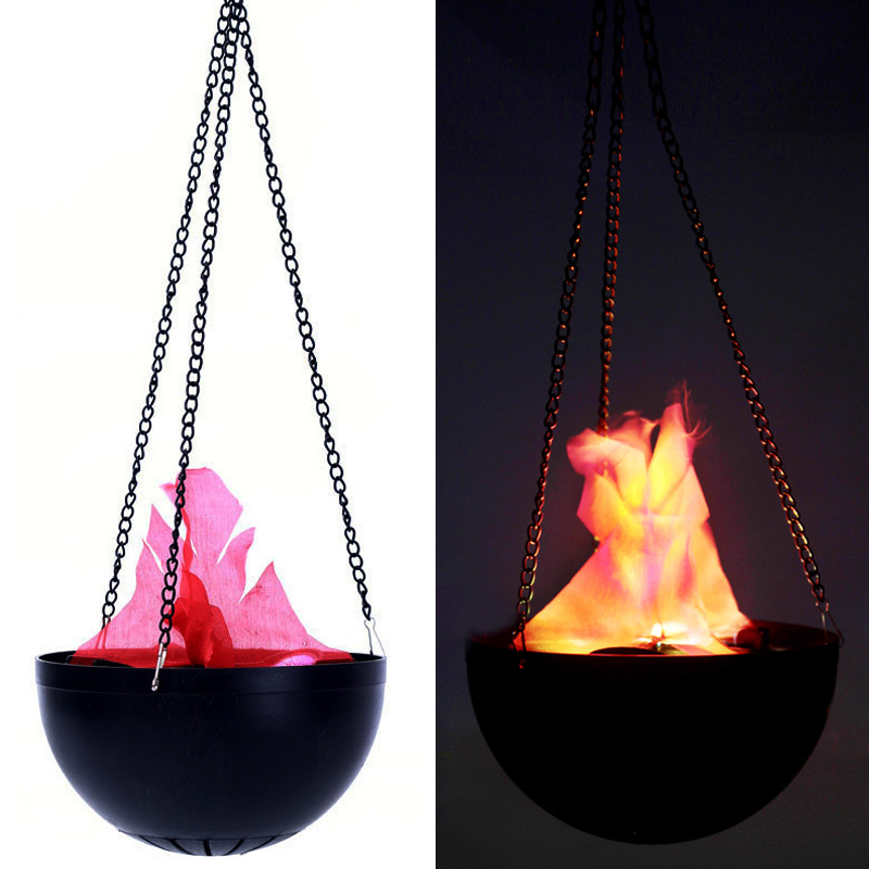 Luz de llama LED con atmósfera de Halloween