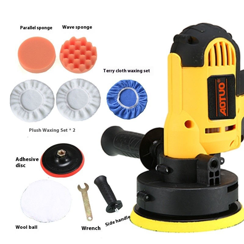 Máquina pulidora para salón de belleza de automóviles de 110 V (juego de 9 piezas)