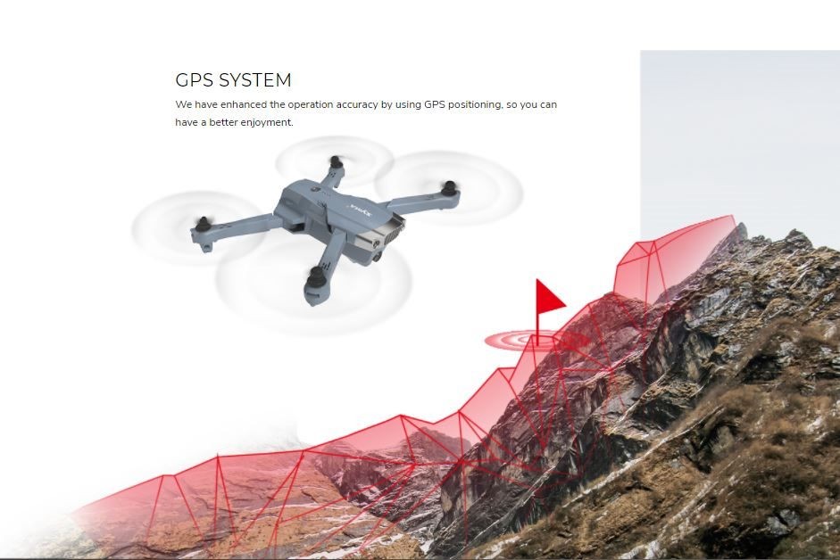 Dron compacto con GPS y FPV Syma X30.